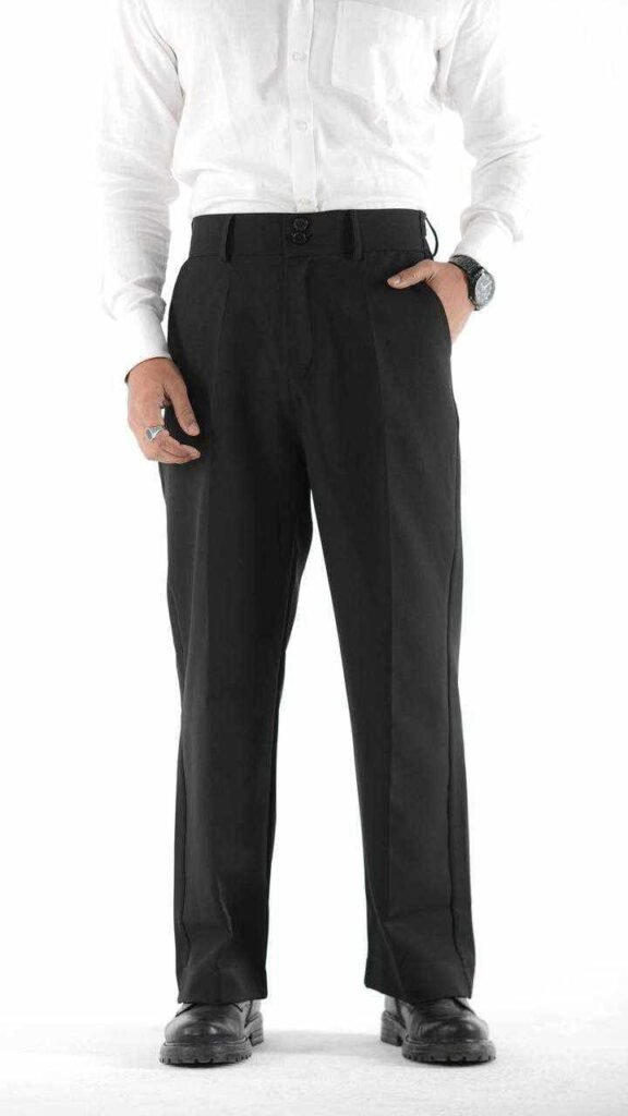 Baggy Formal Pant --1 Piece</br> Color (Black)