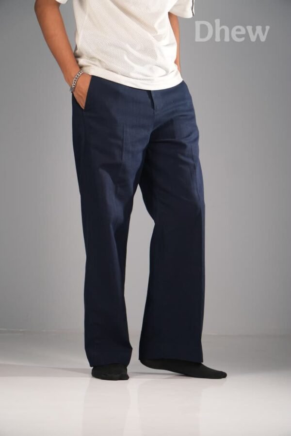 Premium Remie Cotton Relaxed Trousers -