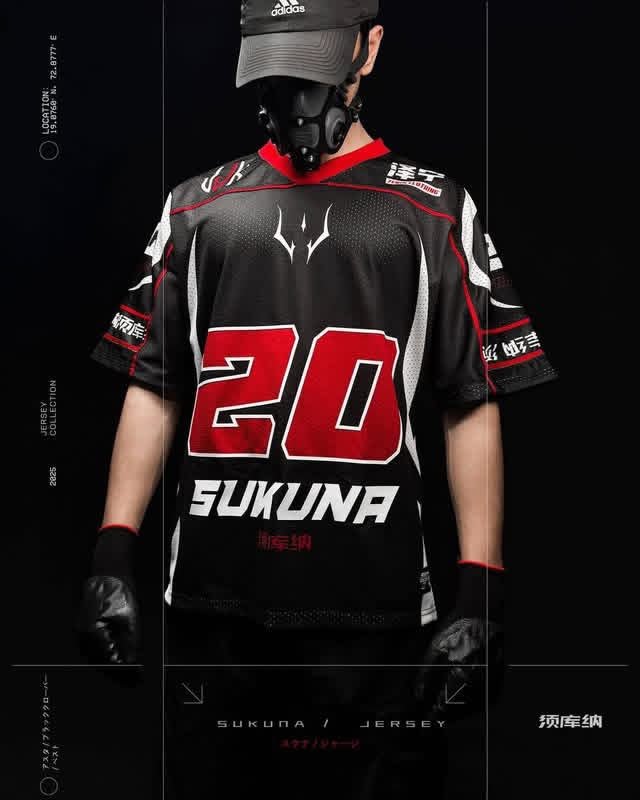 SUKUNA INSPIRED PREMIUM ANIME JERSEY